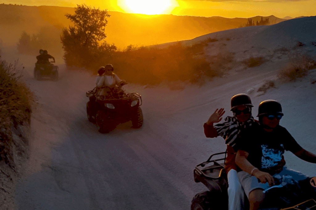 Sunset atv turkey cappadocia